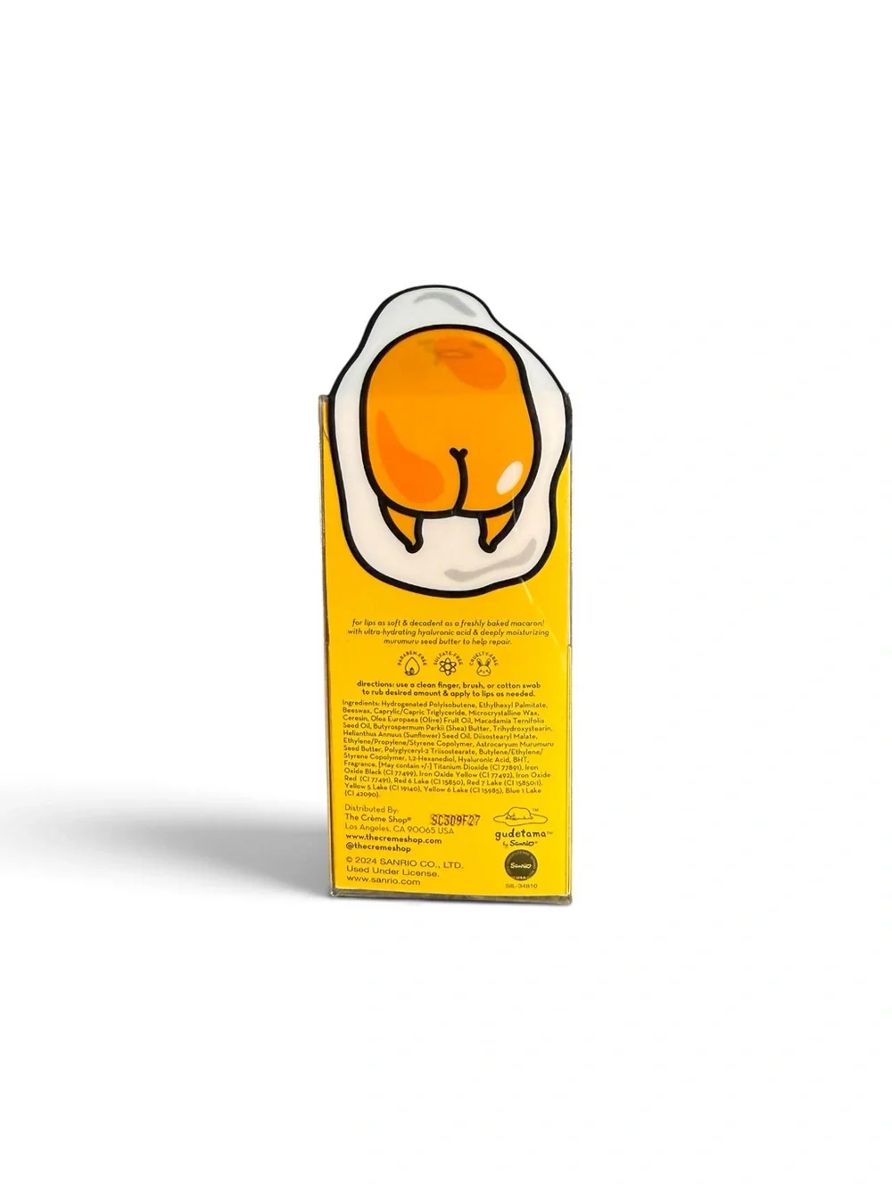 🏷️‼️5/$25🏷️‼️💛the CRÈME shop x gudetama💛Limited Edition Macaron Lip Balm/NIB
